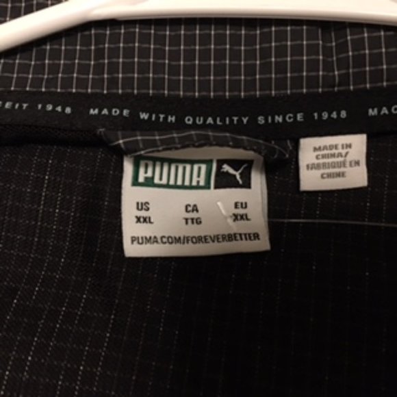 Men's Puma Windbreaker Jacket NEW Size XXL - Picture 4 of 11
